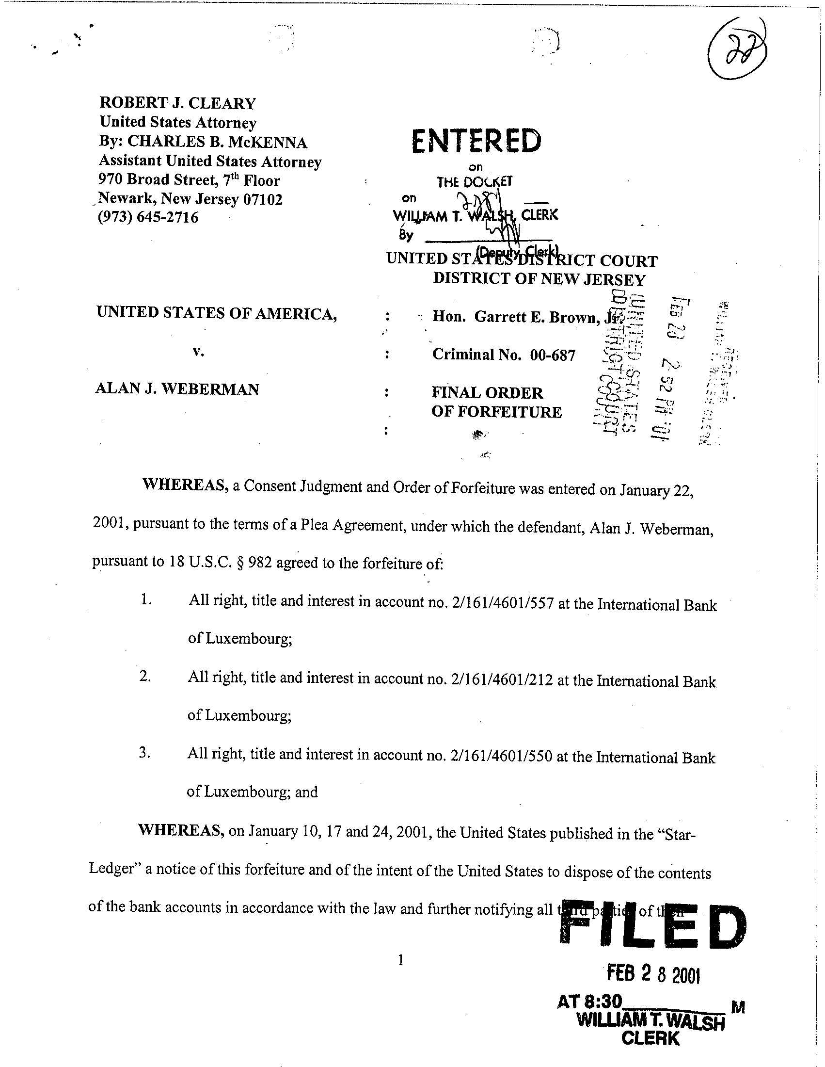 Alan Jules "AJ" Weberman drug dealing and money laundering